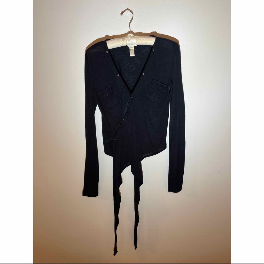 (S) Diesel black long sleeve tee